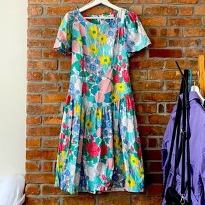 Vintage cotton dress.